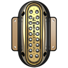 Metro Marine High-Output Vertical Surface Mount Light w/Intelligent Monochromatic LEDs - Green, 45 Beam [F-SME1-V-G3-45]