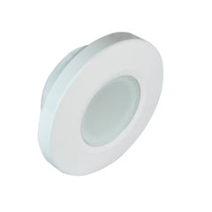 Lumitec Orbit - Flush Mount Down Light - White Finish - 2-Color Blue/White Dimming [112521]