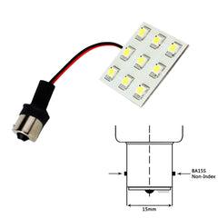 Lunasea Bayonet 9 LED Bulb BA15S - 12VAC or 10-30VDC/2W/149 Lumens - Warm White [LLB-229W-21-00]