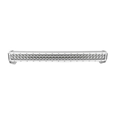 Black Oak 30" Marine Curved Double Row LED Light Bar - Spot Optics - White Housing - Pro Series 3.0 [30SCM-D5OS]